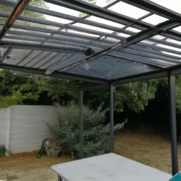 Aménagement de pergola avec fermeture loggia en PVC Vernouillet